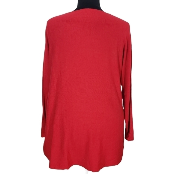 INC Women's Plus Size Long-Sleeve High-Low Sweater - Picture 4 of 8